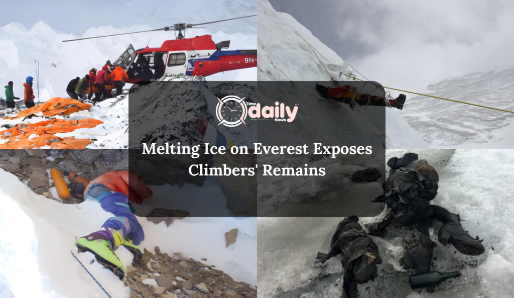 Melting Ice on Everest Exposes Climbers' Remains